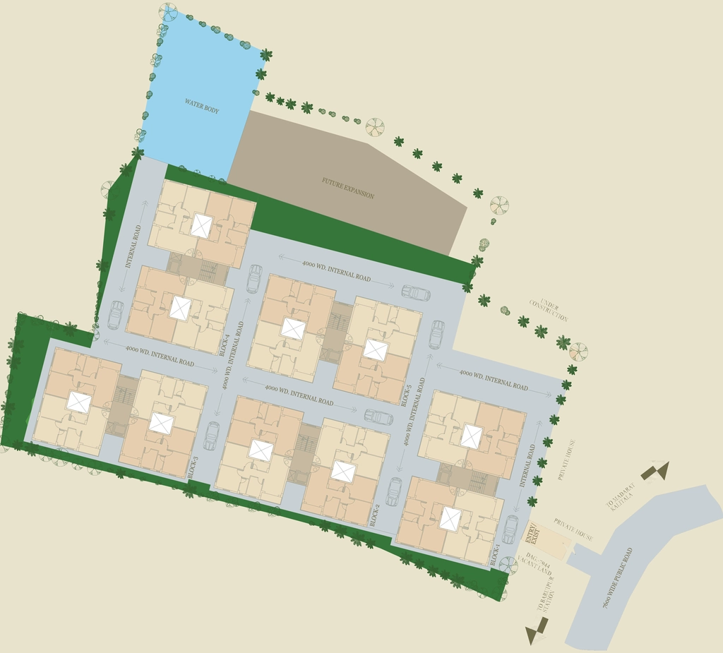 Master Plan of Aria Rabindra in Baruipur, Kolkata - Image 380778