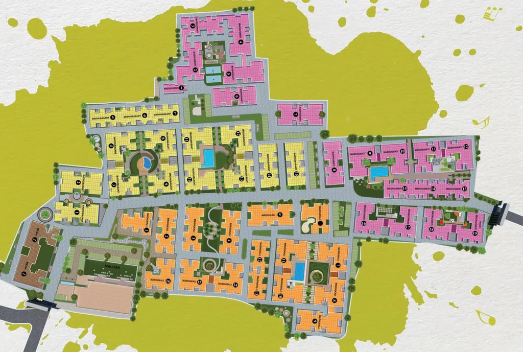 Master Plan of Meridian Aamar Bari in Baruipur, Kolkata - Image 380879
