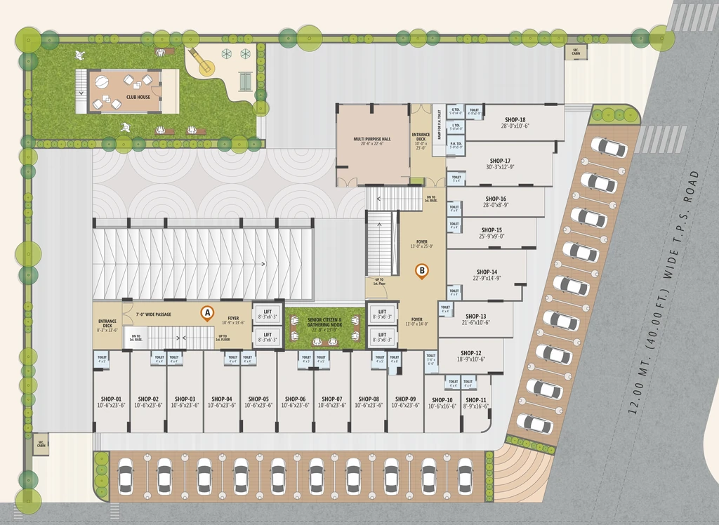 Master Plan of Star Silver Colin in Zundal, Ahmedabad - Image 379228