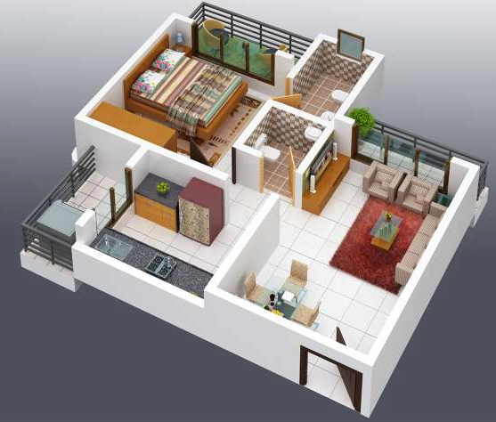 1 BHK Flat in RNA NG Grand Empire in Bhayandar East, Thane - Image 908681