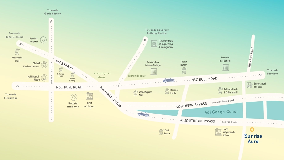 Location of Sureka Sunrise Aura Phase 2 - Image 380975