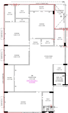 4 BHK Flat in Dishva The Atmosphere in Chandkheda, Ahmedabad - Image 907704