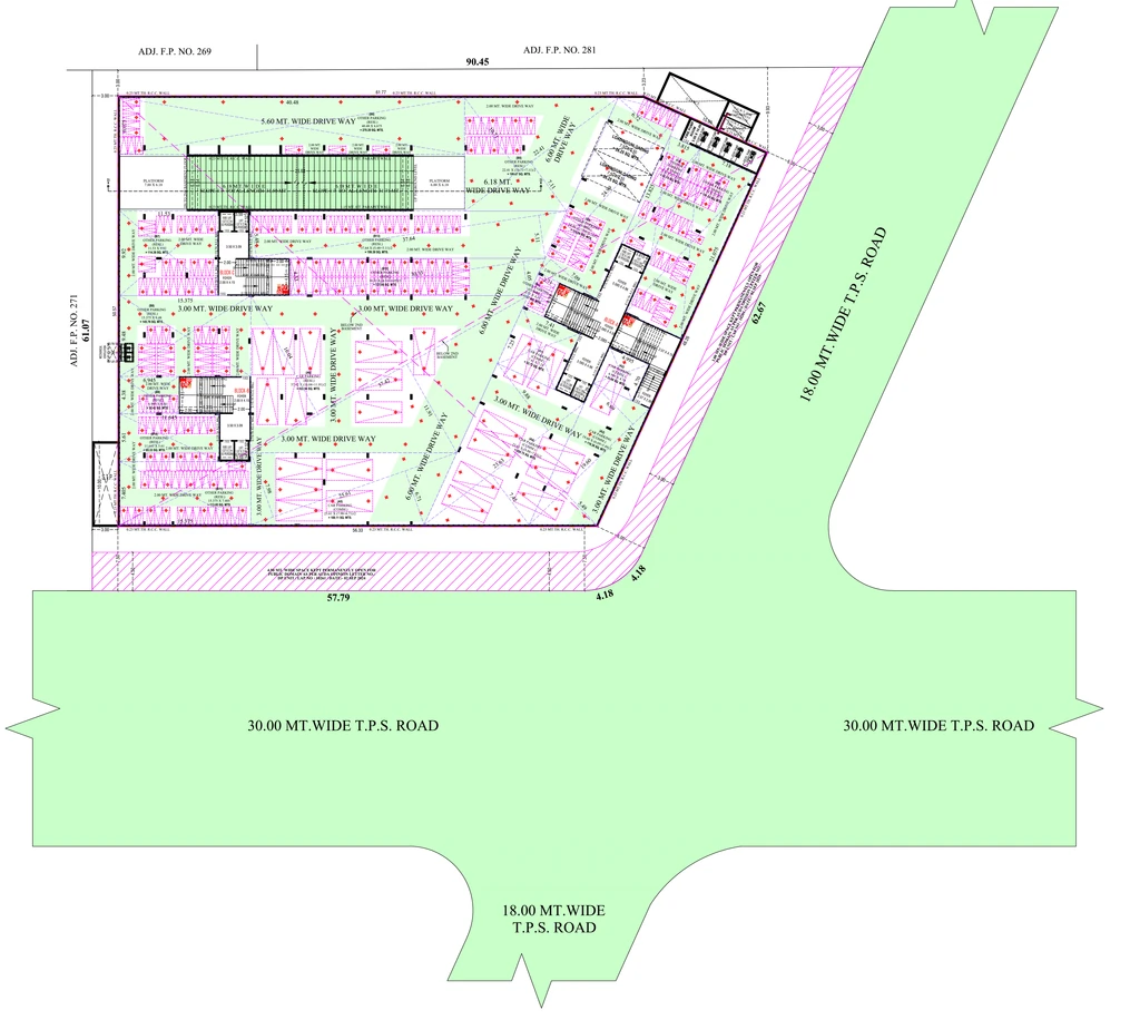 Master Plan of Commercial Dishva The Atmosphere in Chandkheda, Ahmedabad - Image 379629