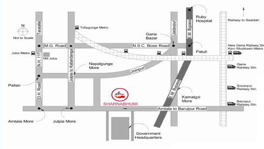 Location of Twinrock Sharnabhumi - Image 381321