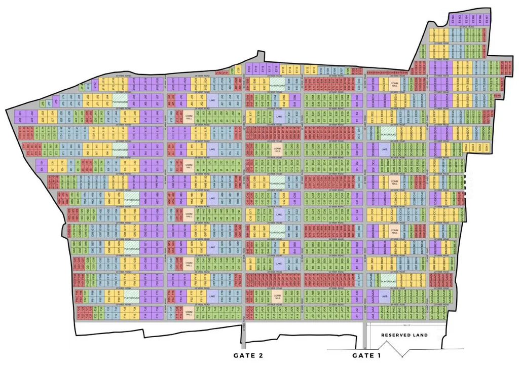 Master Plan of Twinrock Sharnabhumi in Baruipur, Kolkata - Image 381322