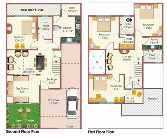 4 BHK House/Villa in Dwarkadheesh Dwarkadham in Ayodhya Bypass, Bhopal - Image 907709