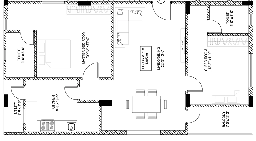 2 BHK Flat in Manishas Tarush Residency in Gachibowli, Hyderabad - Image 907788