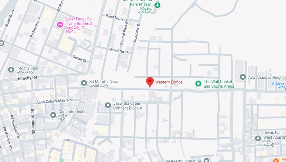 Location of Padmavathy Western Edifice - Image 379444