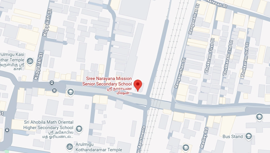 Location of KCee Srinivasam in T Nagar, Chennai - Image 379284