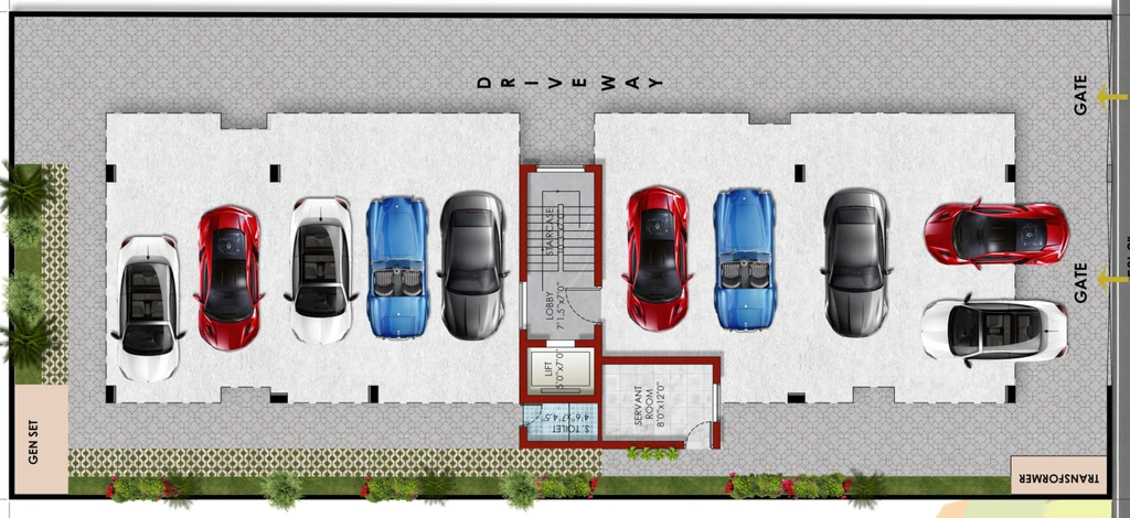 Master Plan of KCee Srinivasam in T Nagar, Chennai - Image 379285