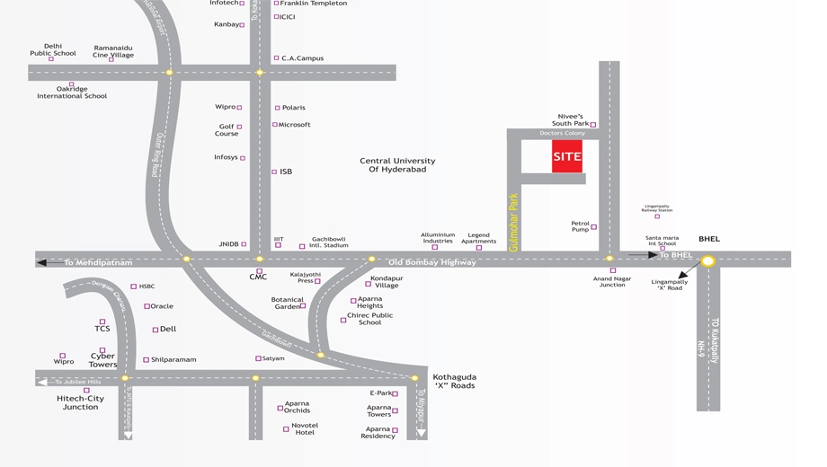 Location of PN Aabharana - Image 379419