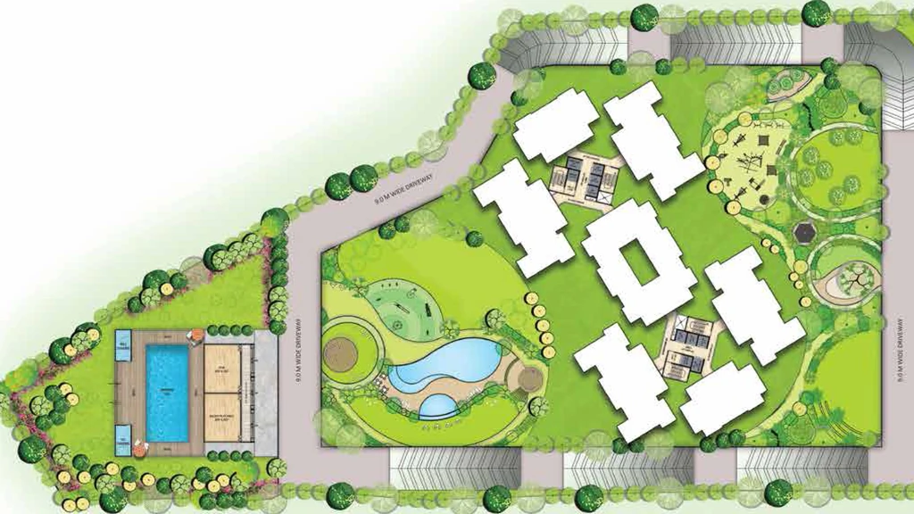 Master Plan of Paradise Sai World One in Nerul, Navi Mumbai - Image 379528