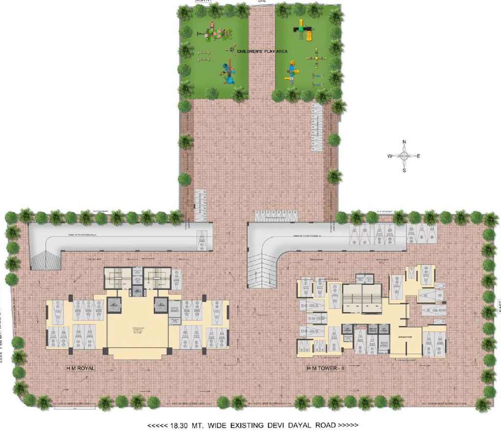 Master Plan of Blackplinth The Shivram Chsl in Mulund West, Mumbai - Image 380628