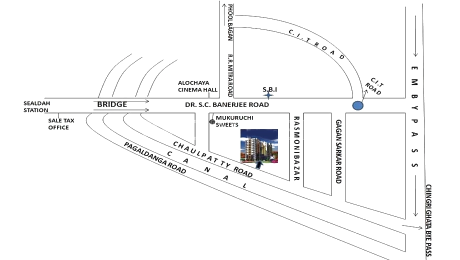Location of Parasrampuria Mohan Tower - Image 380948