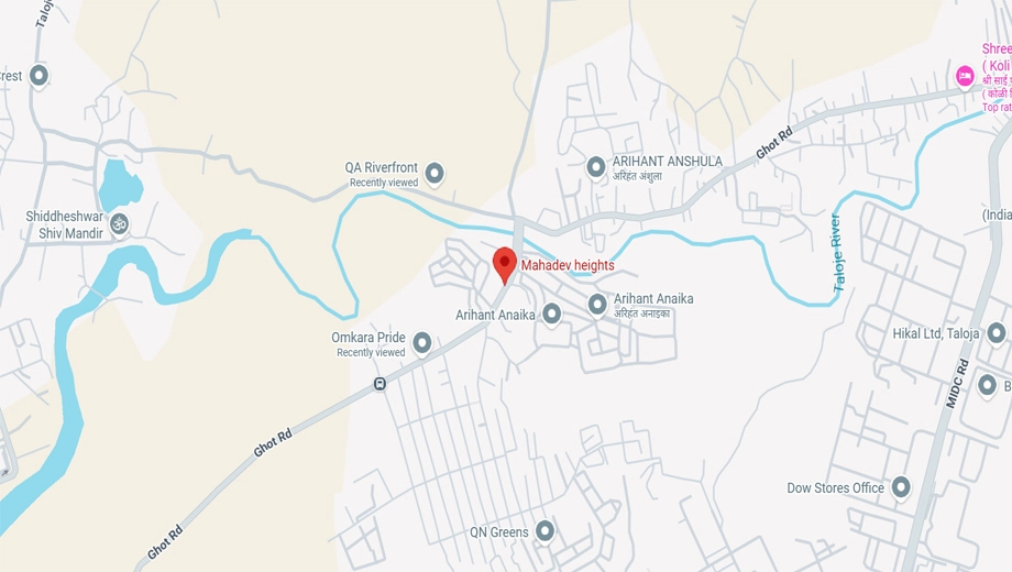 Location of Gaurav Mahadev Heights - Image 379538