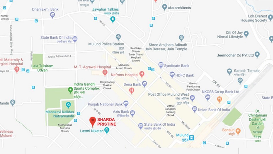 Location of Anuwrita Sharda Pristine - Image 381072
