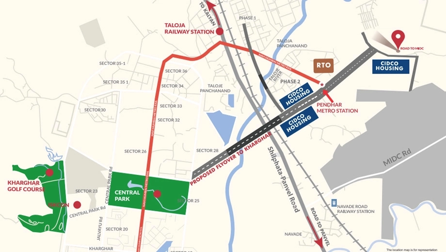 Location of Commercial Sai Rudra Kristina 2 - Image 384519
