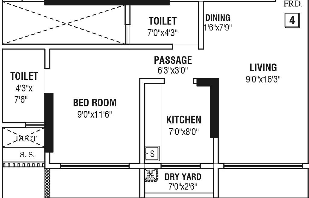 1 BHK Flat in Deraiya Luxurio in Kurla West, Mumbai - Image 907817