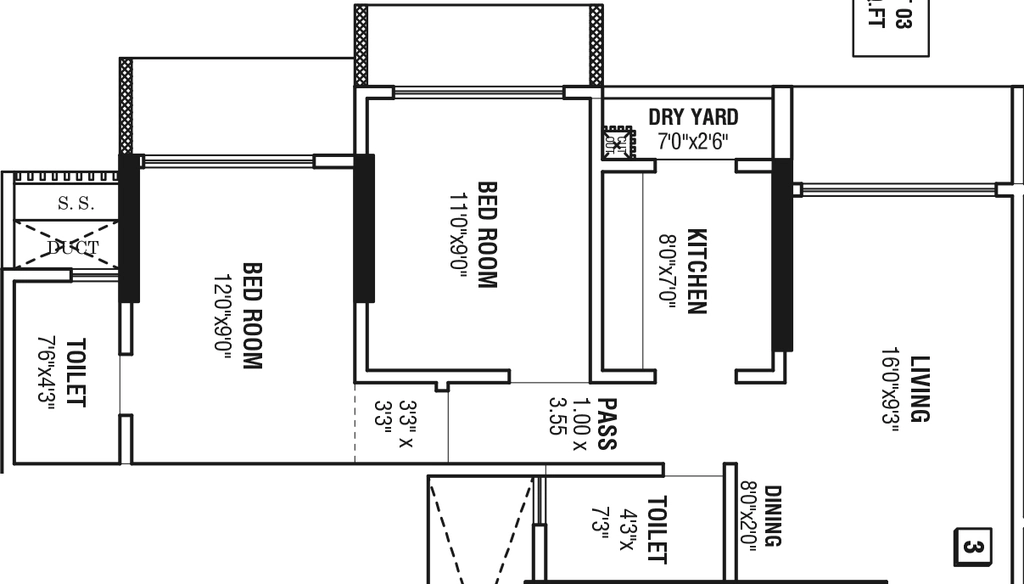 2 BHK Flat in Deraiya Luxurio in Kurla West, Mumbai - Image 907818
