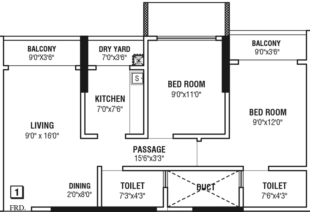 2 BHK Flat in Deraiya Luxurio in Kurla West, Mumbai - Image 907819