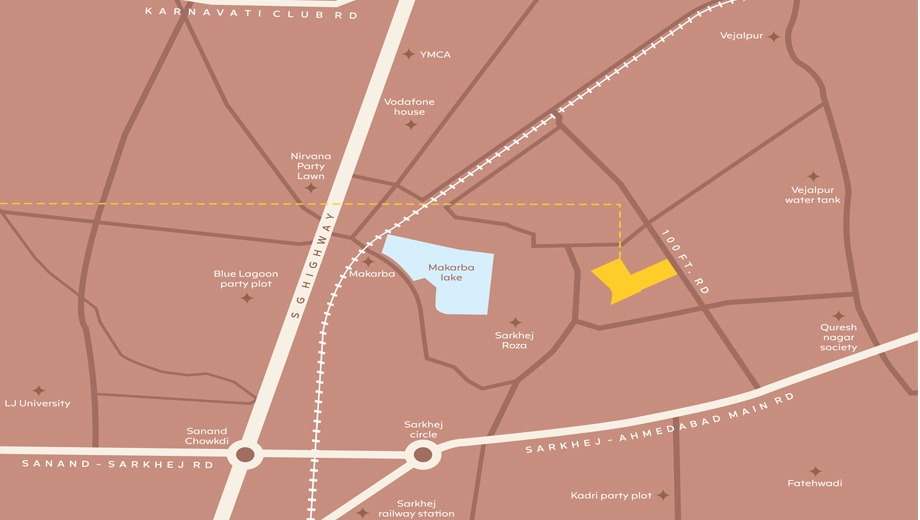 Location of Venus Palm Jumeirah - Image 379588