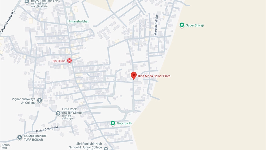 Location of Birla Mrida in Boisar West, Palghar - Image 401985