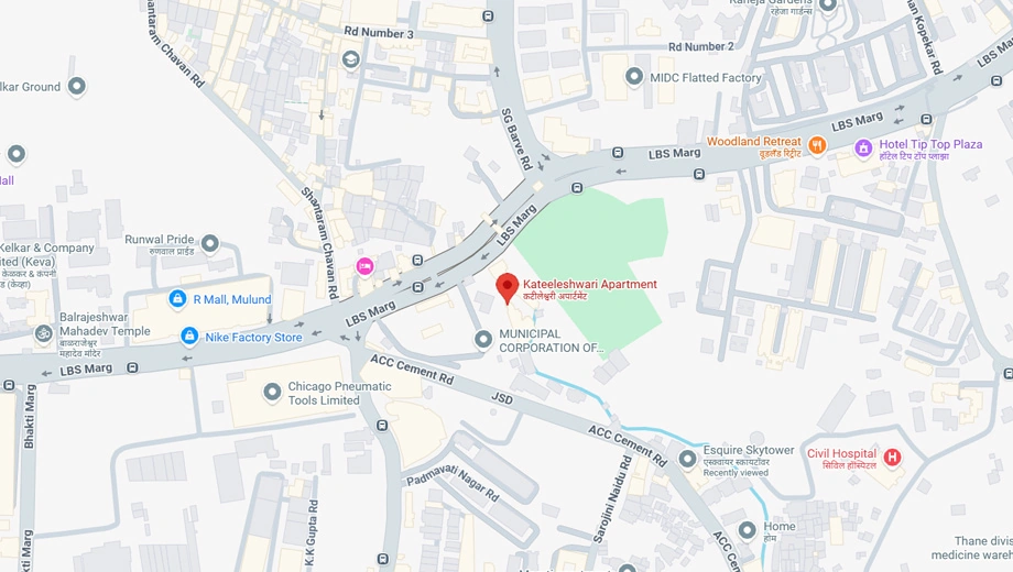 Location of Kateeleshwari Apartment - Image 381130