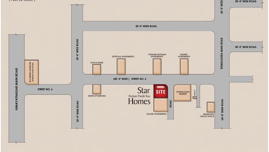 Location of Star Pasham Pandit Rao Homes - Image 380592