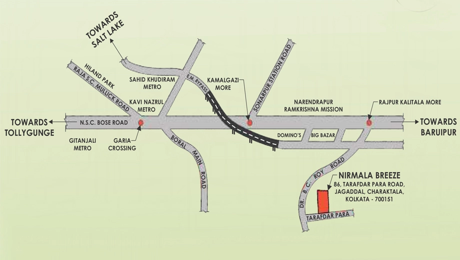 Location of Paradise Nirmala Breeze - Image 381397
