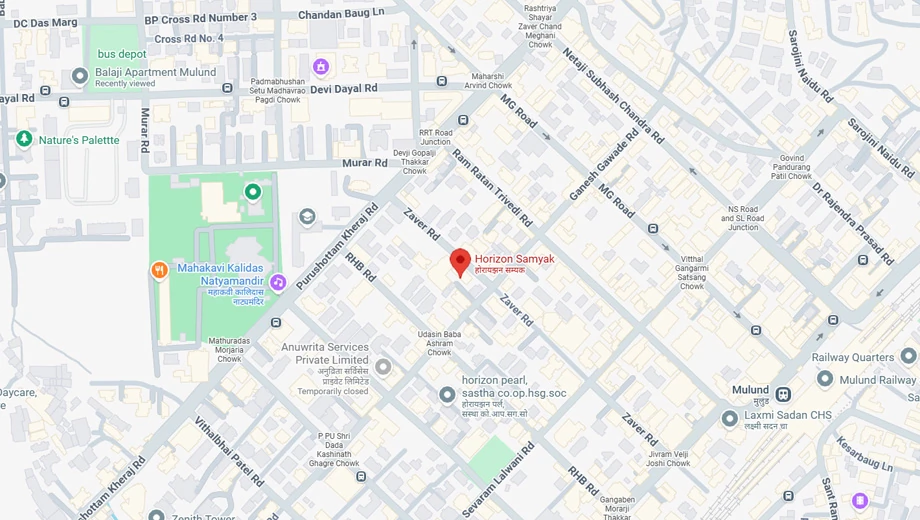 Location of Horizon Samyak in Mulund West, Mumbai - Image 381125