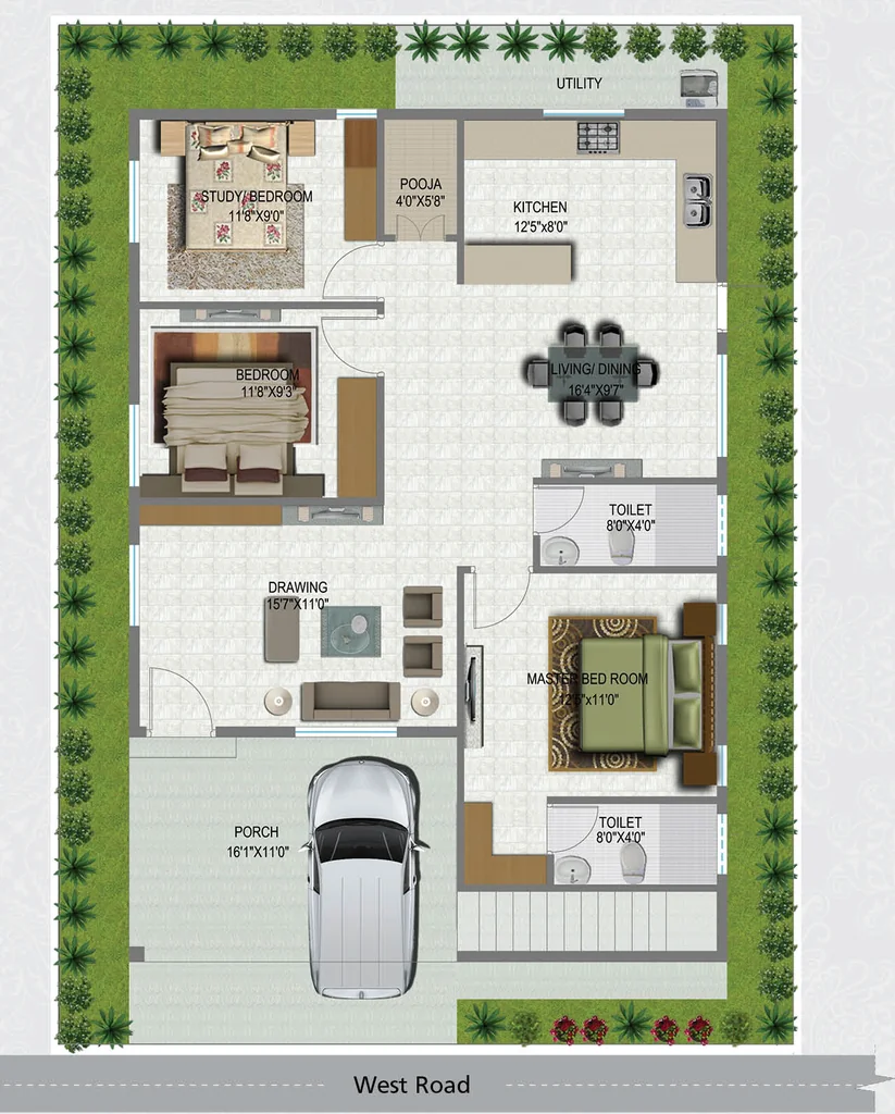 3 BHK House/Villa in TMR Marvel in Kompally, Hyderabad - Image 908306
