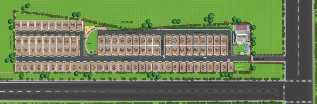 Master Plan of TMR Marvel in Kompally, Hyderabad - Image 380645