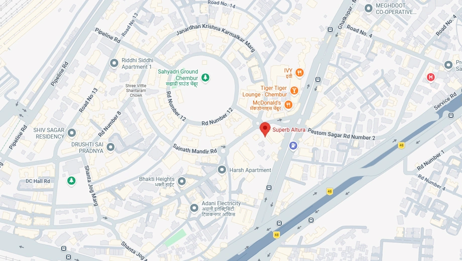 Location of Superb Altura in Chembur West, Mumbai - Image 379719