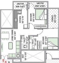 2 BHK Flat in Raj Homes in Gotal Pajri, Nagpur - Image 917588