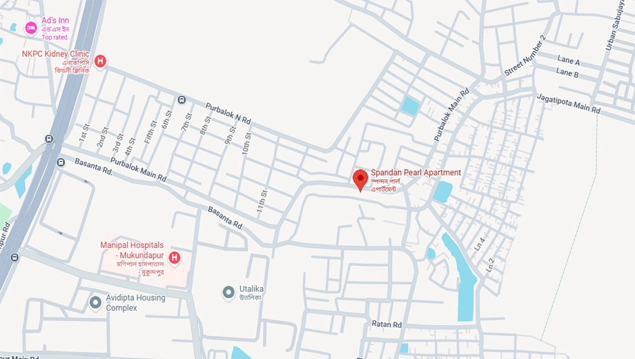 Location of Spandan Pearl - Image 381455