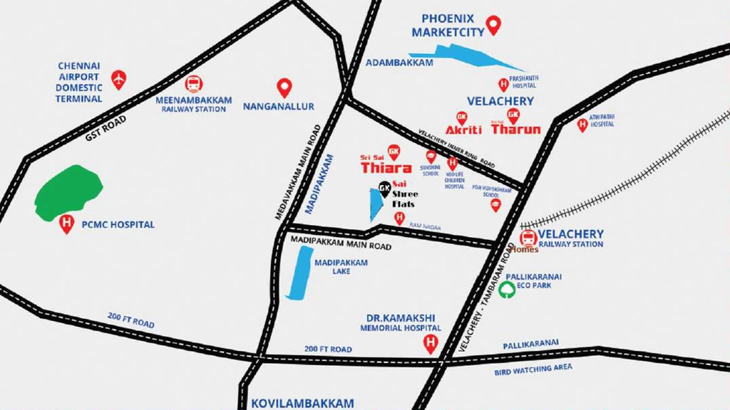 Location of GK Sai Shree - Image 379660
