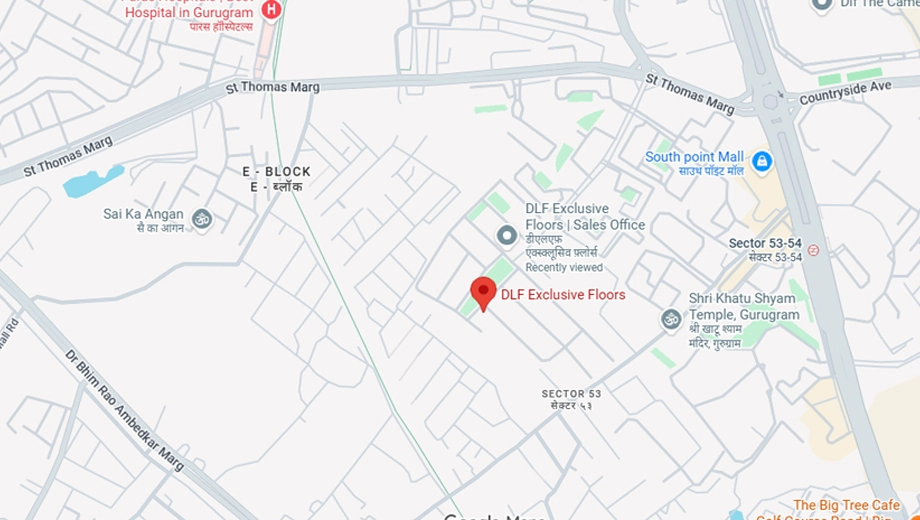 Location of DLF Exclusive Floors - Image 380452