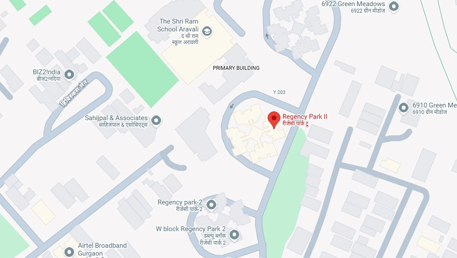 Location of DLF Regency Park 2 - Image 380462