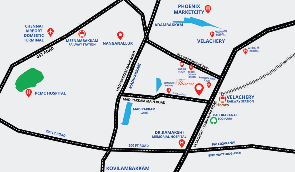 Location of GK Sri Sai Thiara - Image 379734