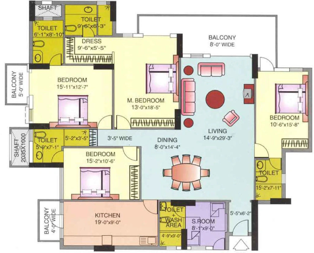 4 BHK Flat in DLF The Icon in DLF Phase 5, Gurgaon - Image 908241