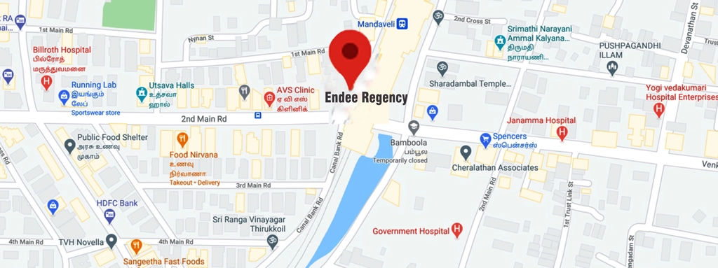 Location of Endee Regency - Image 379776
