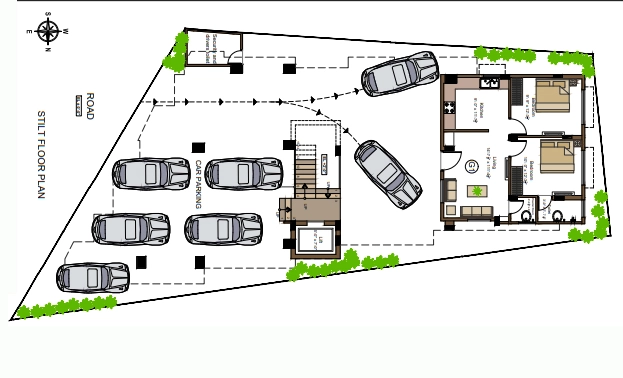 Master Plan of Endee Regency in RA Puram, Chennai - Image 379777