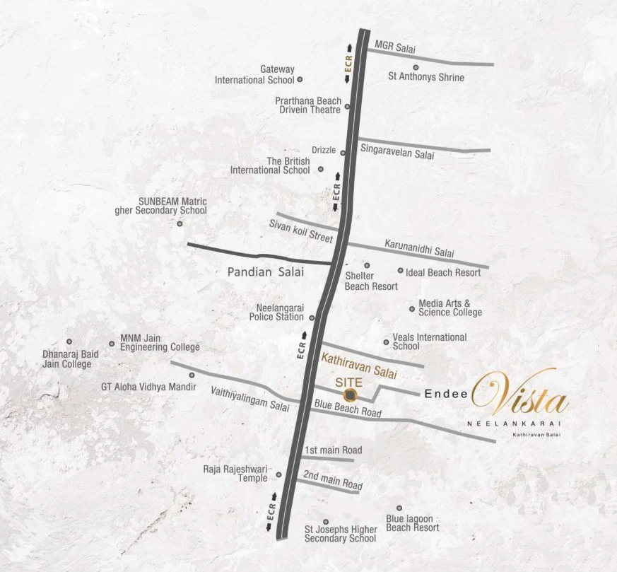 Location of Endee Vista - Image 379793