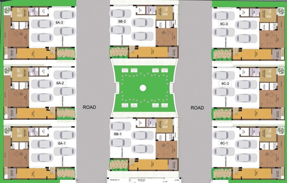Master Plan of Endee Vista in Neelankarai, Chennai - Image 379794