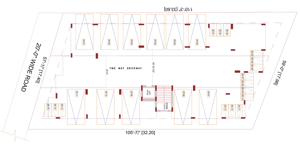 Master Plan of Sanna Reddy Arcadia in Sholinganallur, Chennai - Image 379825
