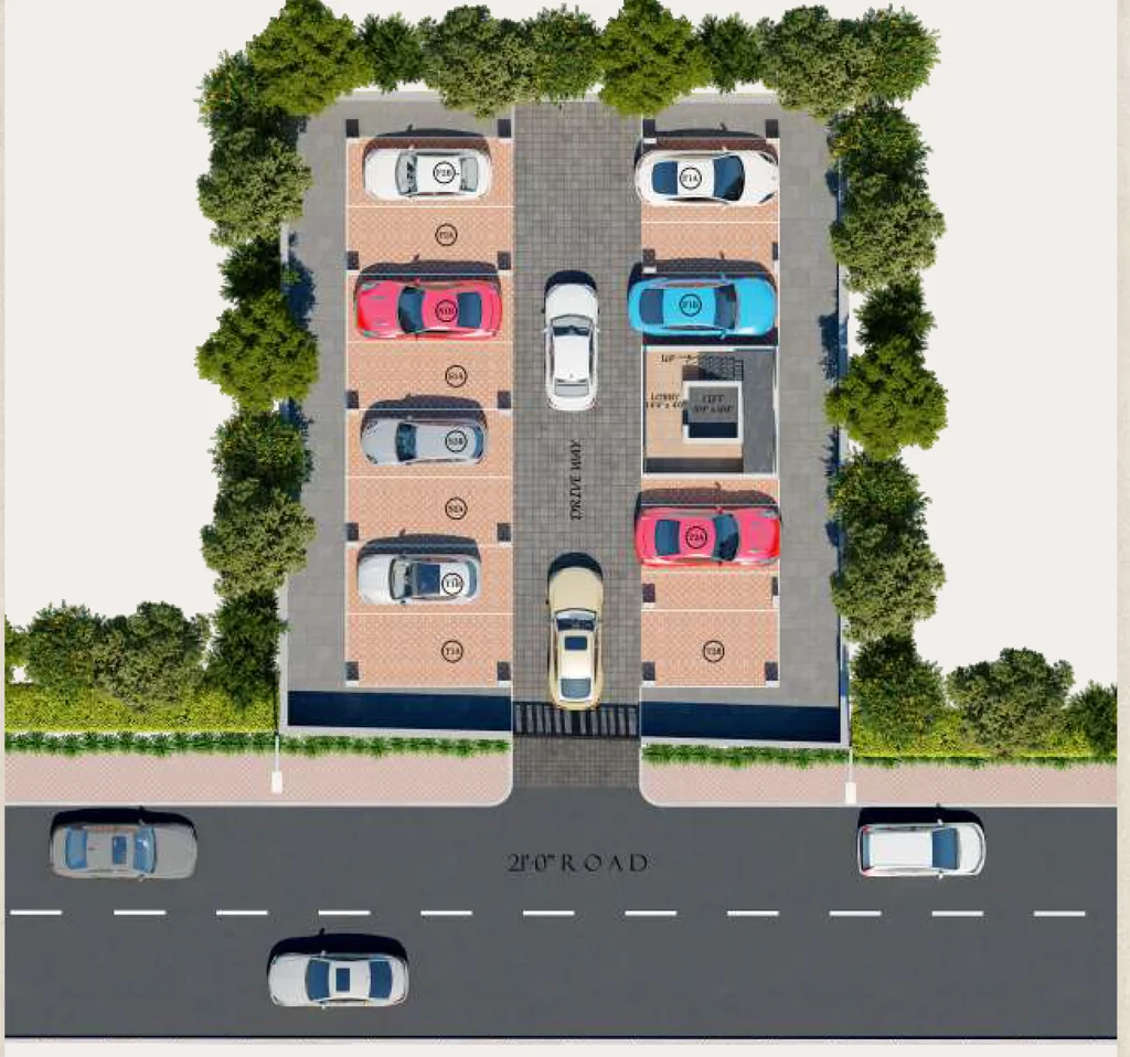 Master Plan of Sanna Reddy Grandeur in Besant Nagar, Chennai - Image 379834