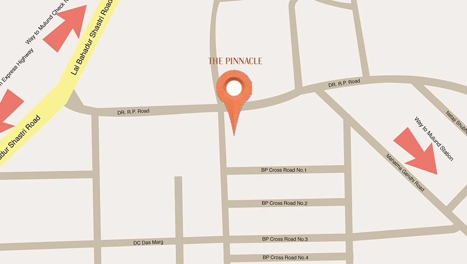Location of Yug The Pinnacle - Image 381420