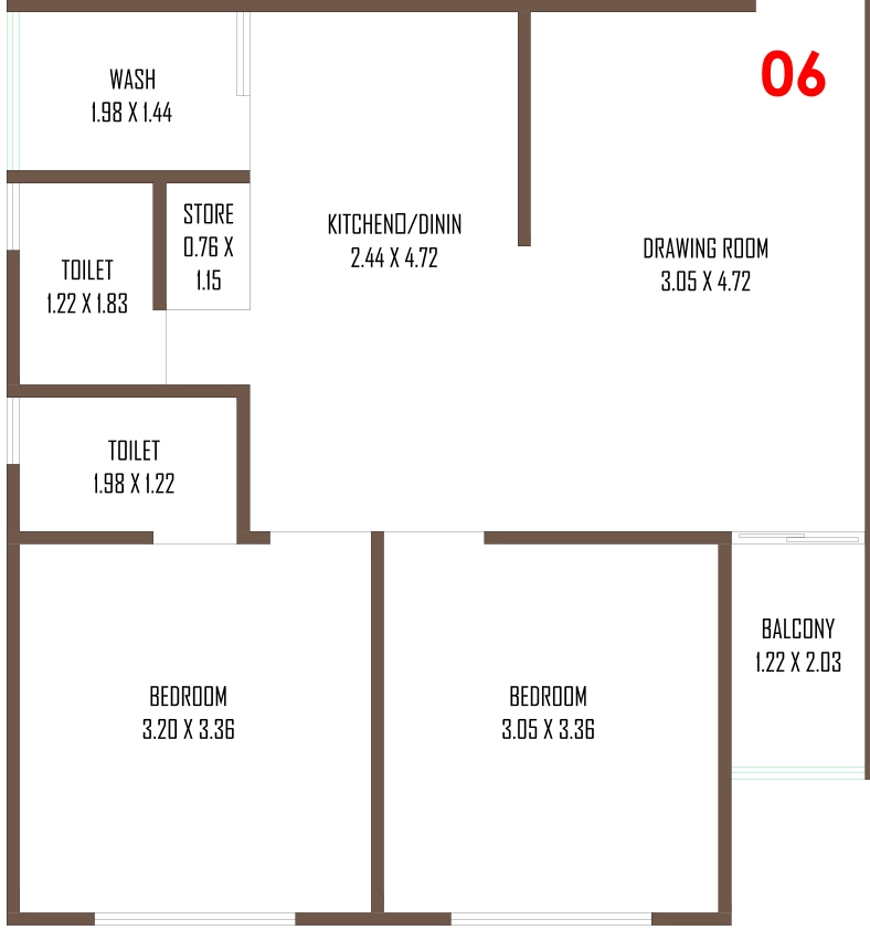2 BHK Flat in Shree Sankalp Sky in Naroda, Ahmedabad - Image 908198