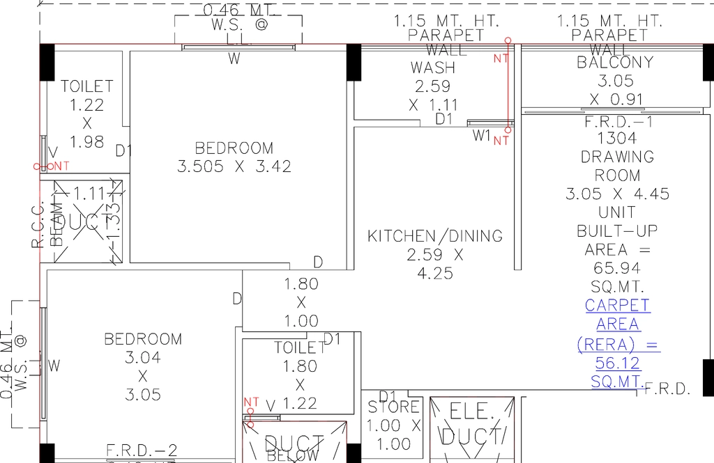 2 BHK Flat in V B Akshar Height in Daskroi, Ahmedabad - Image 908202