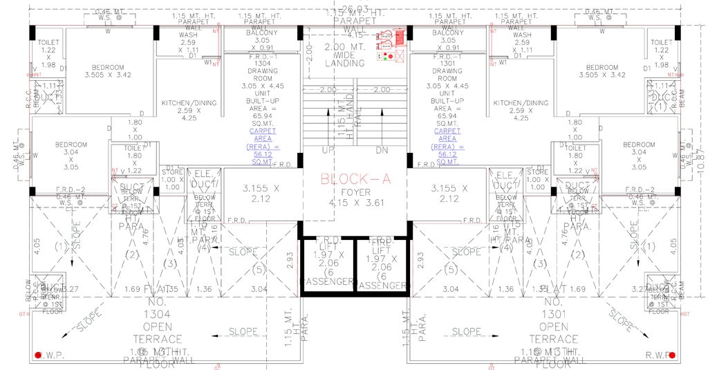 Floor Plan of V B Akshar Height in Daskroi, Ahmedabad - Image 380414